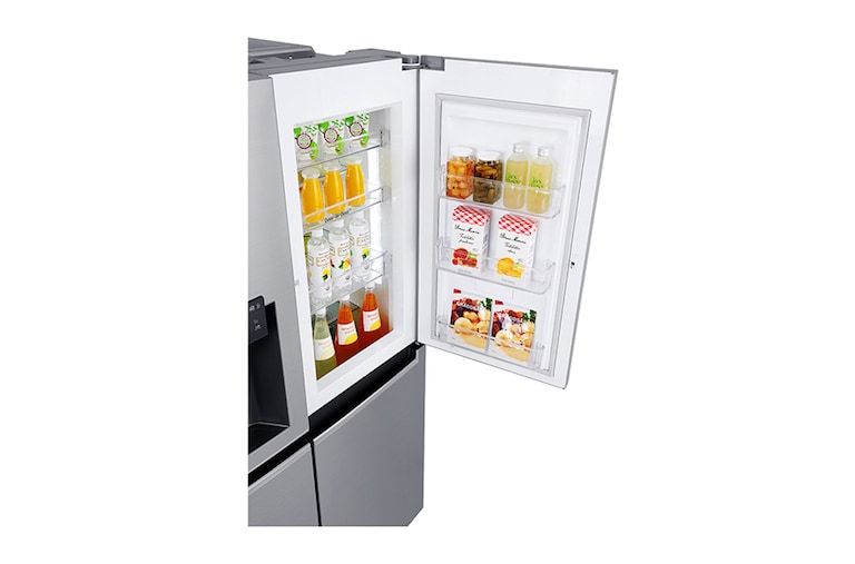 LG Réfrigérateur Américain | 625L | Door-in-Door ® | Compresseur linéaire | Total No Frost | Moist Balance Crisper | F, LG GSS6611PS